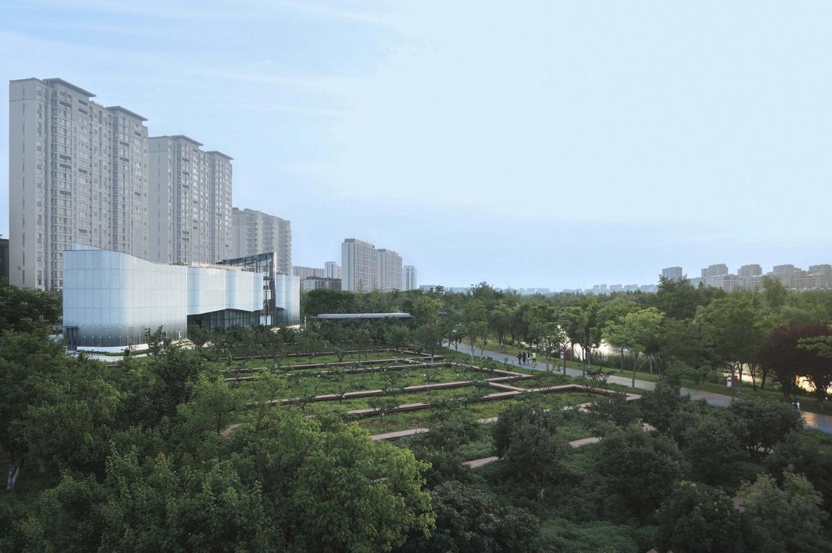 昆虫博物馆北侧的蜜源植物区，The_nectar_plant_area_on_the_north_side_of_the_Insect_Museum_©上海秉仁建筑师事务所.jpg
